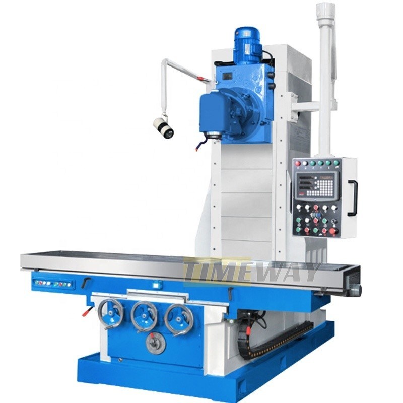 1020 mm Tischfahrt vertikaler Bett-Fräsmaschine für Schwerlastanwendungen