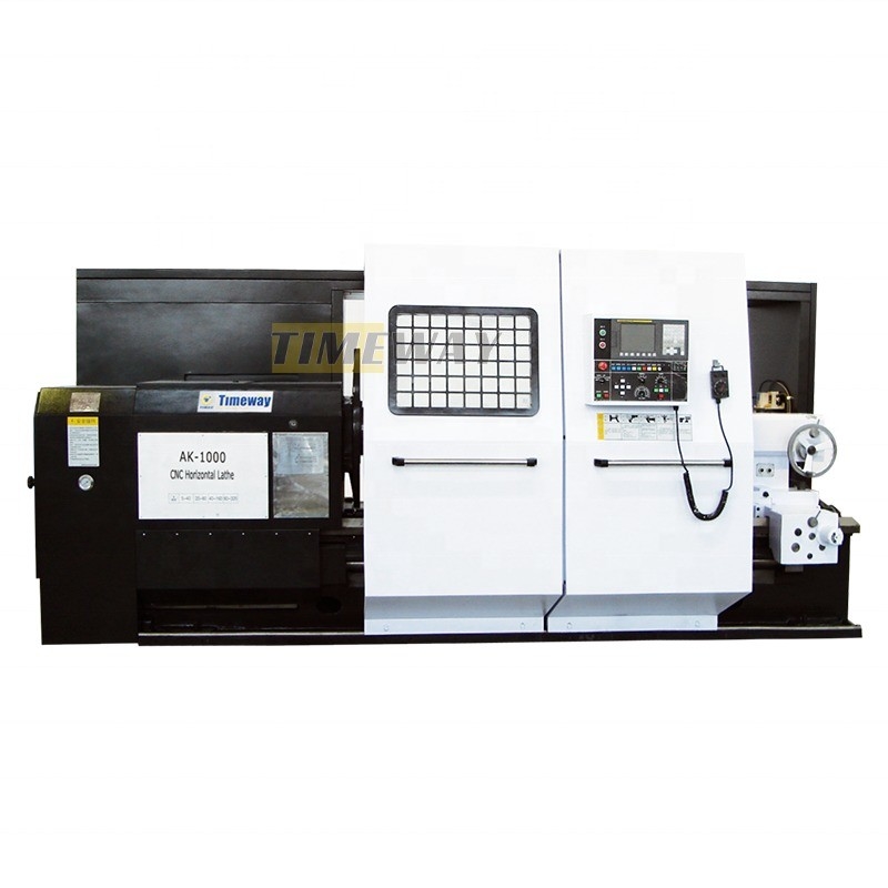Max. Drehlänge mm 12000 Spindelbohrung mm 130 CNC Drehmaschine AK-1000B Komplexverarbeitung