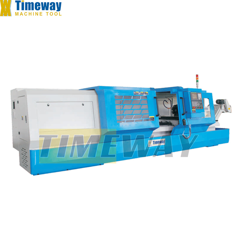 630 mm Max. Schwingend über das Bett Flachbett CNC Drehmaschine CK-630U mit ±0,03mm Positionierungsgenauigkeit