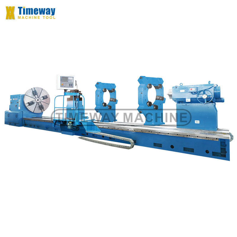 1600 mm Max. Schwing über Cross Slide Timeway AK-2000H Schwerlast CNC Drehmaschine für Metall