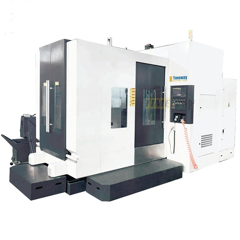 Max. Tischlast von 600 kg Hochpräzisions-CNC-Horizontalbearbeitungszentrum für Metall