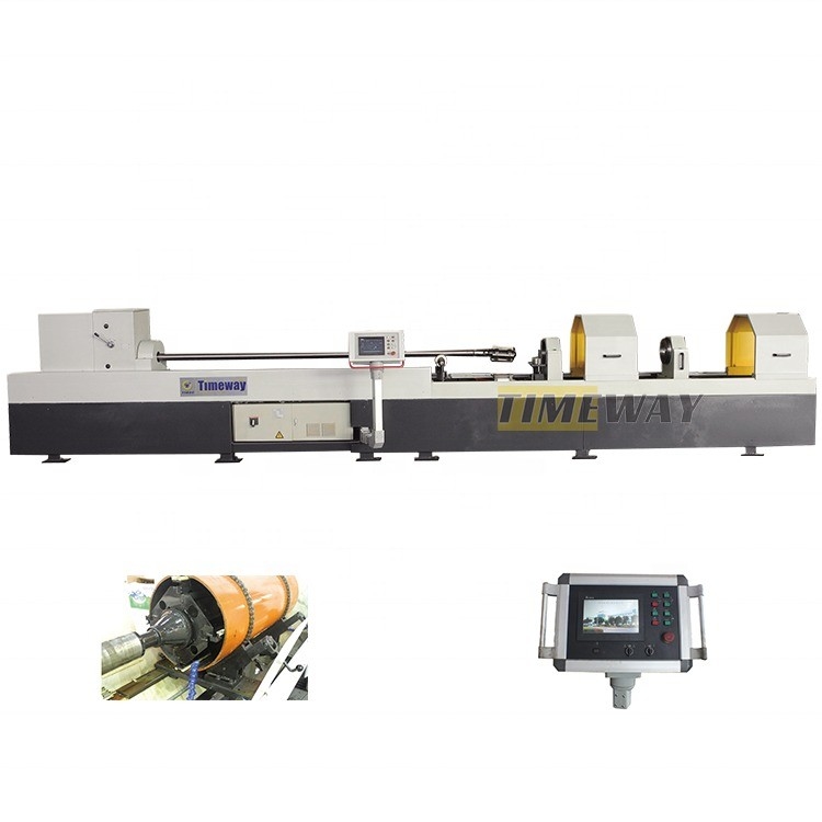350 mm Spindel Mittelhöhe Hochpräzision CNC Horizontale Tieflochröhre Schliffmaschine