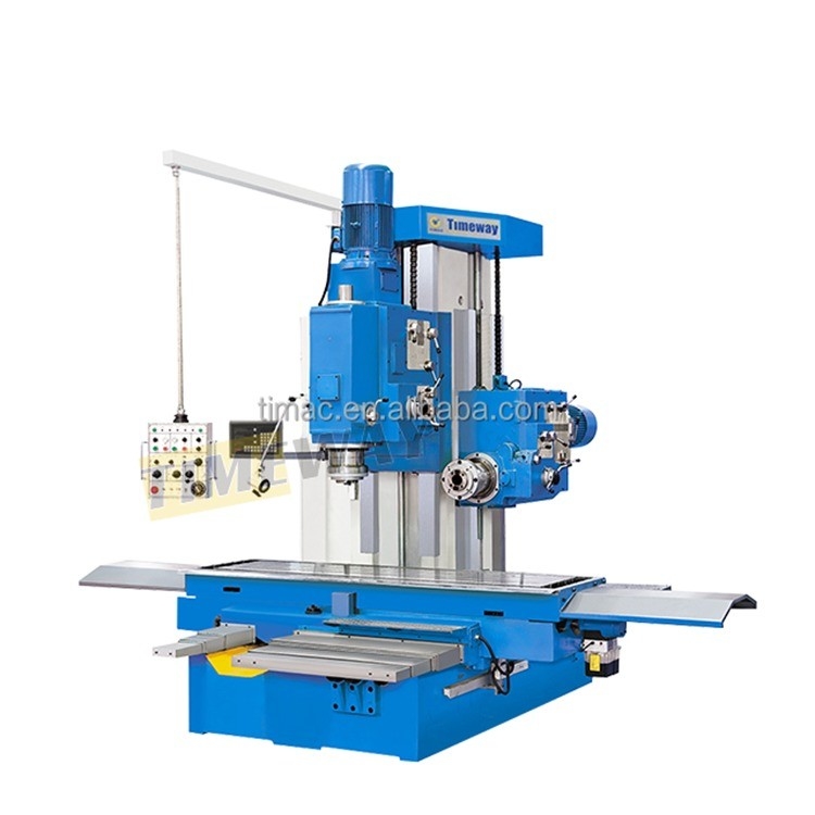 7.5kW Spindelmotor Leistung Hochpräzision Horizontale Bohrmaschine mit digitaler Anzeige